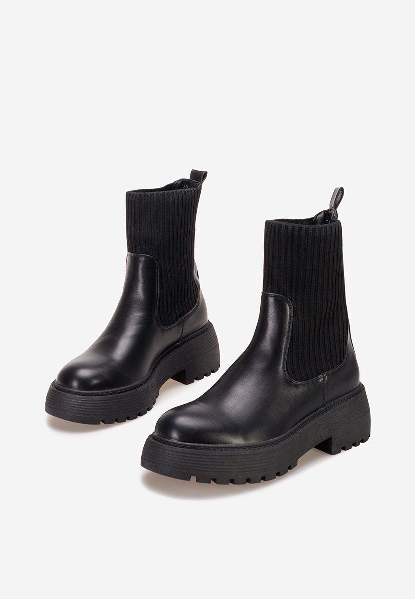 Bottines femme noires Ezora