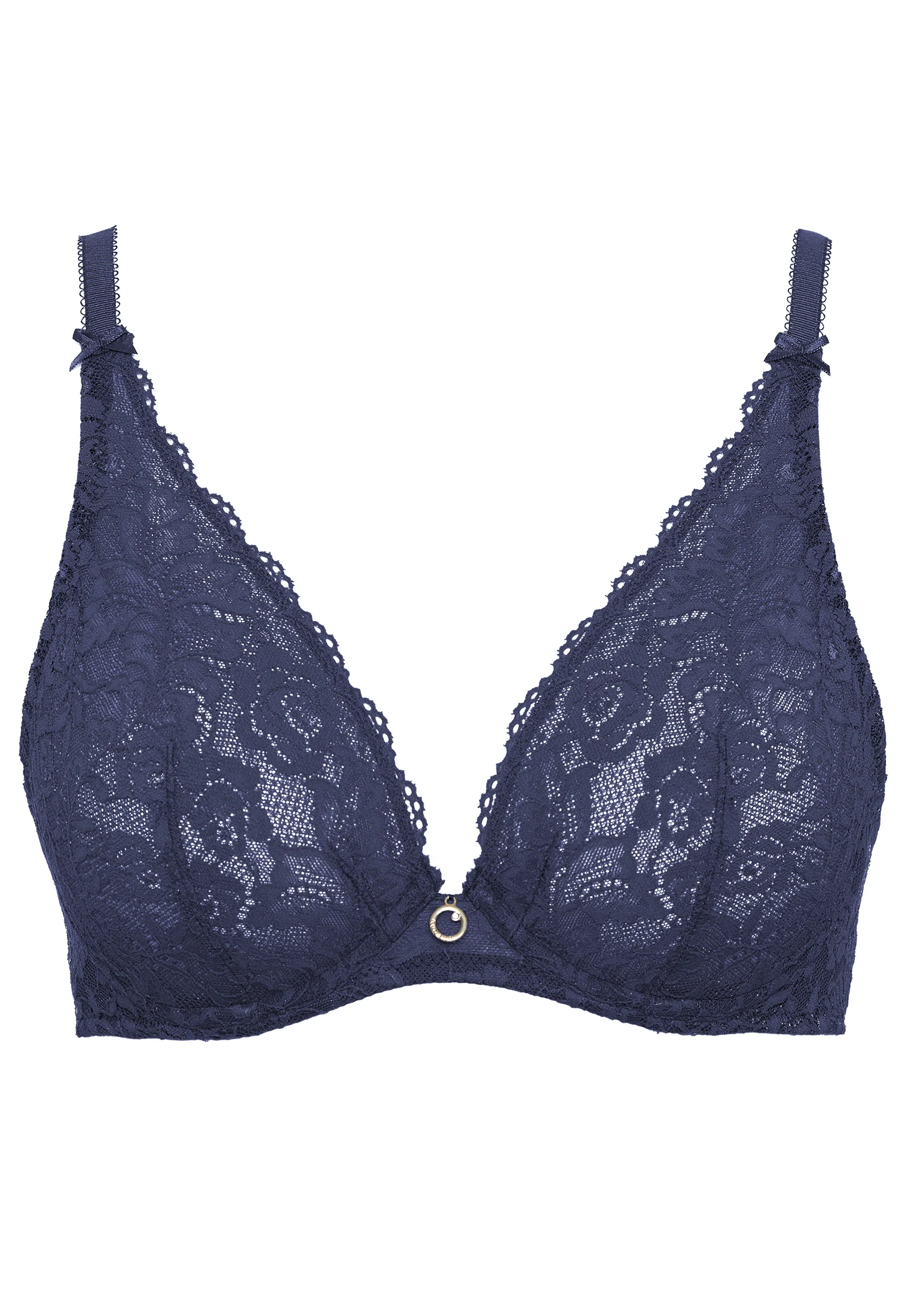 ROSESSENCE - Soutien-gorge triangle avec armatures | Bleu