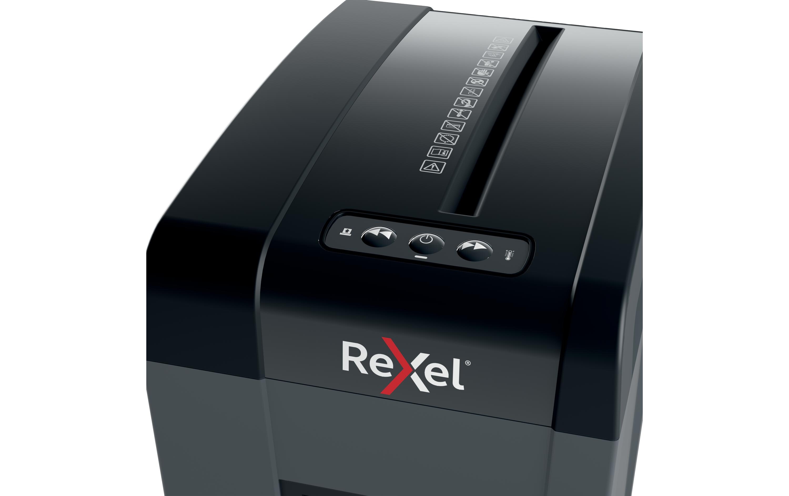 Aktenvernichter Rexel Secure X10-SL P-4, 10 Seiten<br>Manueller Schredder für die sichere Vernichtung vertraulicher Unterlagen