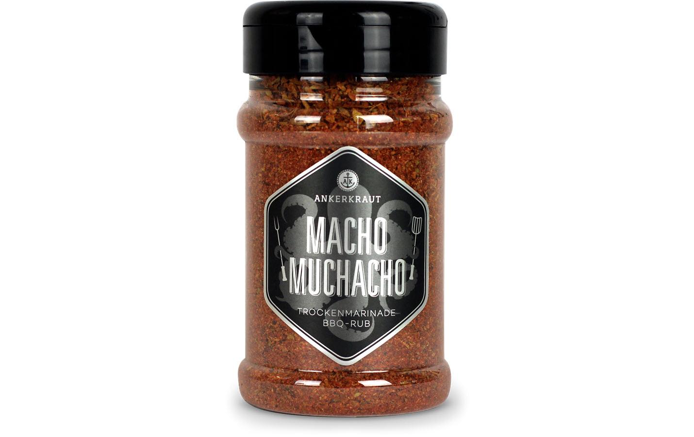 Gewürz Macho Muchacho 200 gBBQ-Rub Trockenmarinade