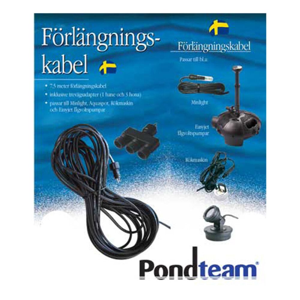 FORLENGERKABEL PONDTEAM7,5M
