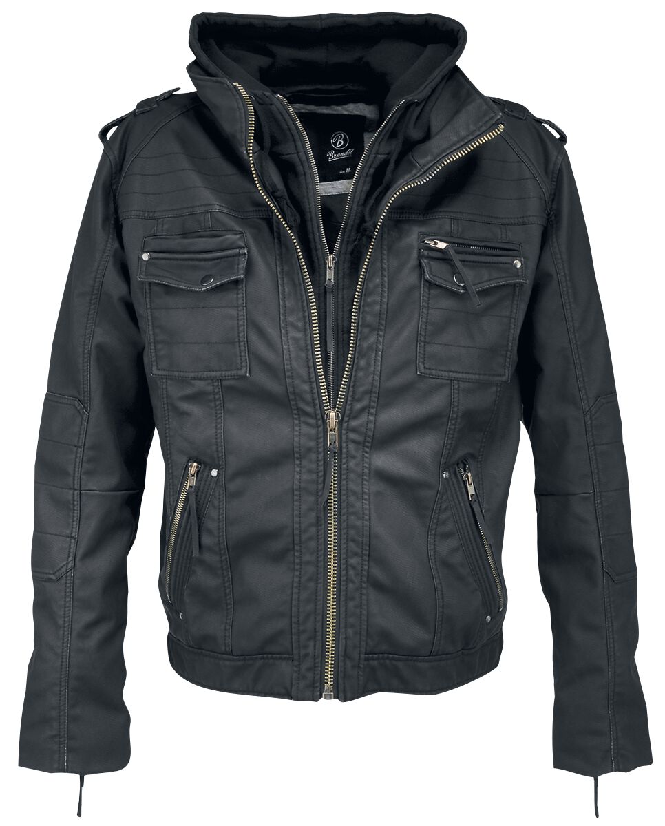 Black Rock | Brandit Veste en imitation cuir