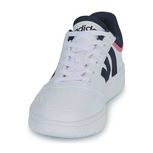 Adidas Sportswear - HOOPS 3.0 - Blanc / Noir / Rose