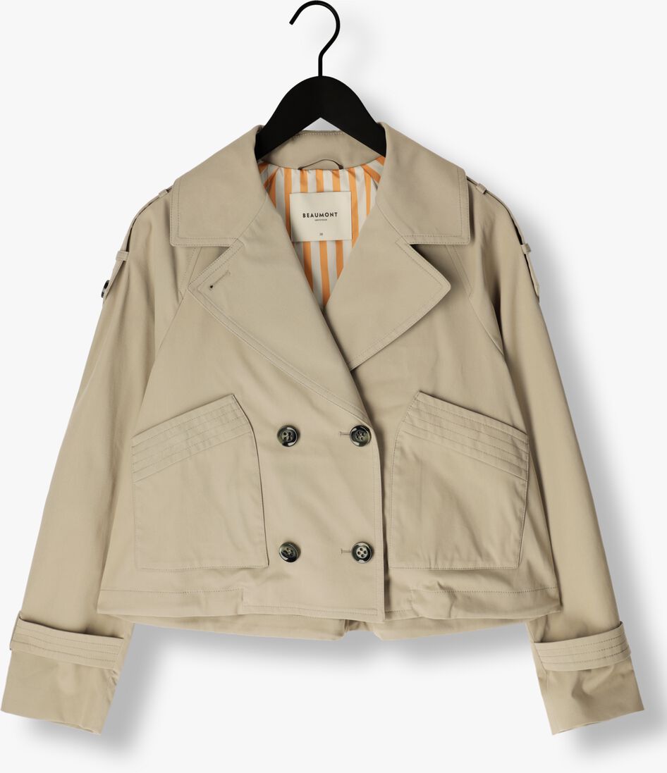 groene beaumont trenchcoats gracy short trench