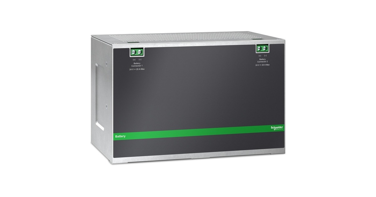 APCXB005XPDR Extern Batterij Pakket, DIN-Rail montage  (Grijs)