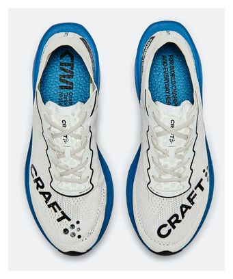 Chaussures Running Craft CTM Ultra 2 Blanc Bleu Homme