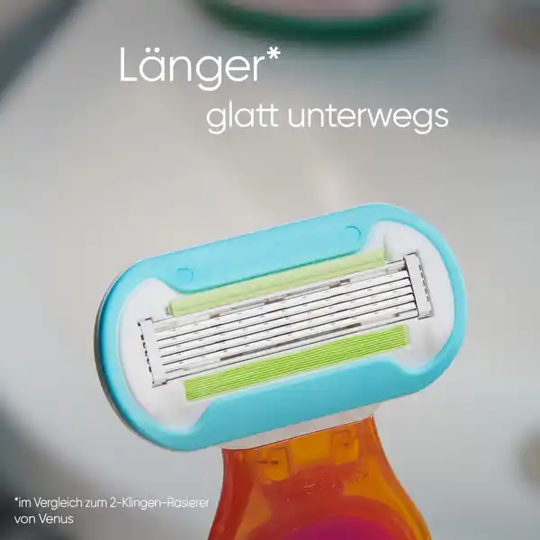 Extra Smooth Snap Rasierer mit einer Klinge