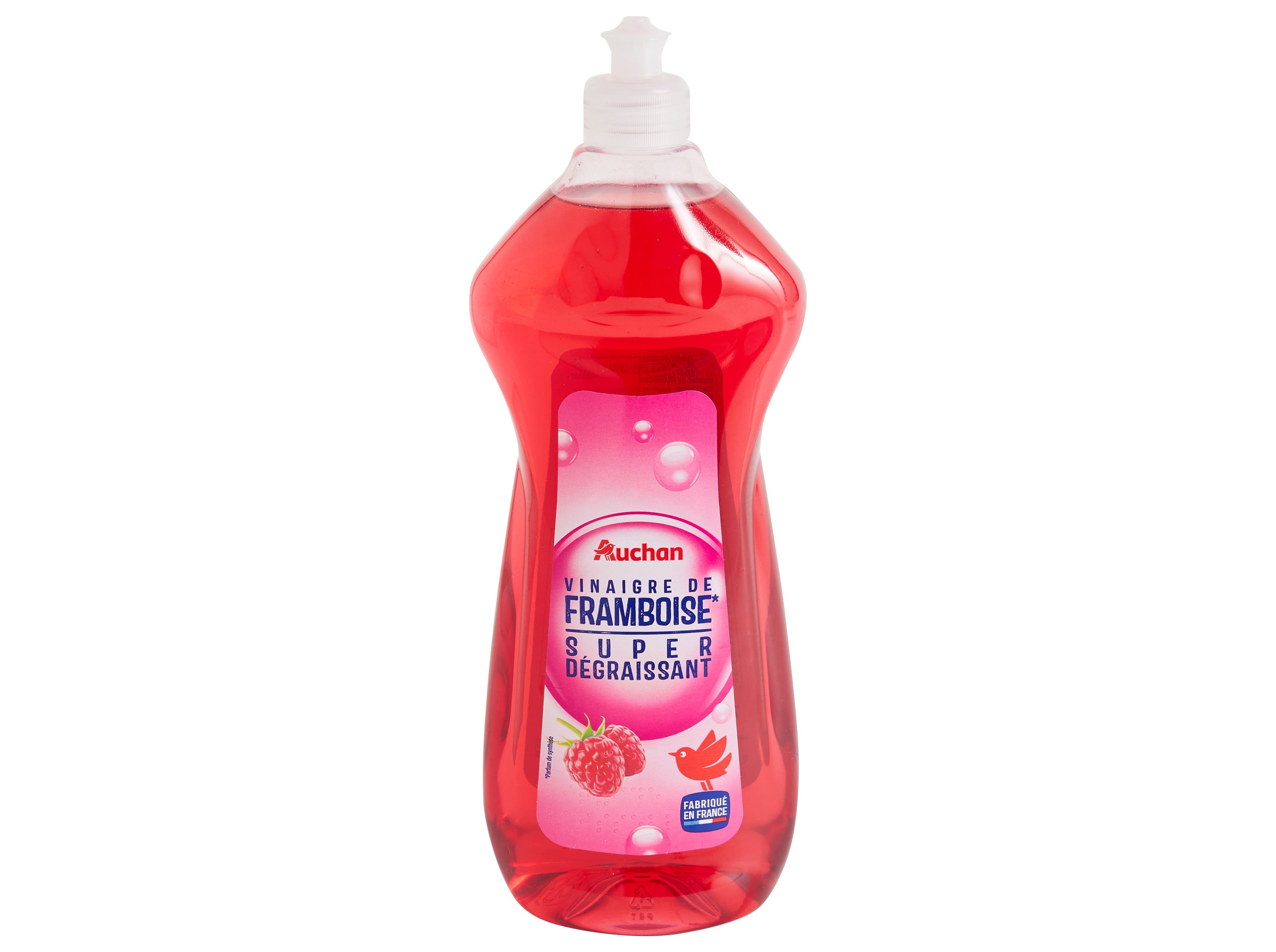 DETERGENTE LOIÇA MANUAL AUCHAN CONCENTRADO FRAMBOESA 750ML