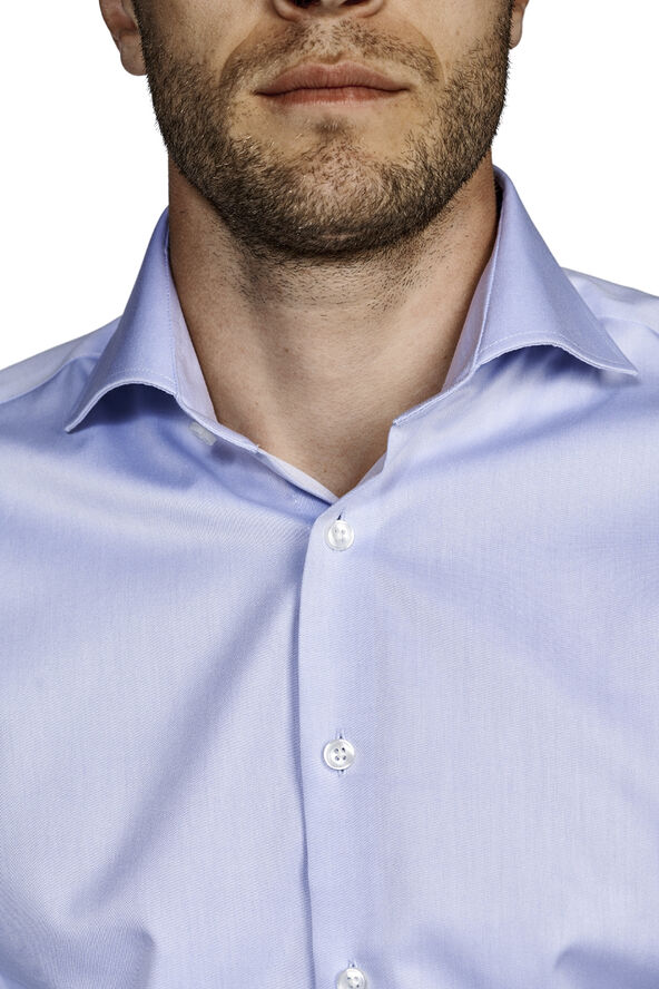 Due Signori CAH 04044-1513223 - NON IRON TWILL Light blue
