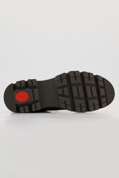 Leder-Stiefeletten, Tamaris Comfort, Reißverschluss, Weite H