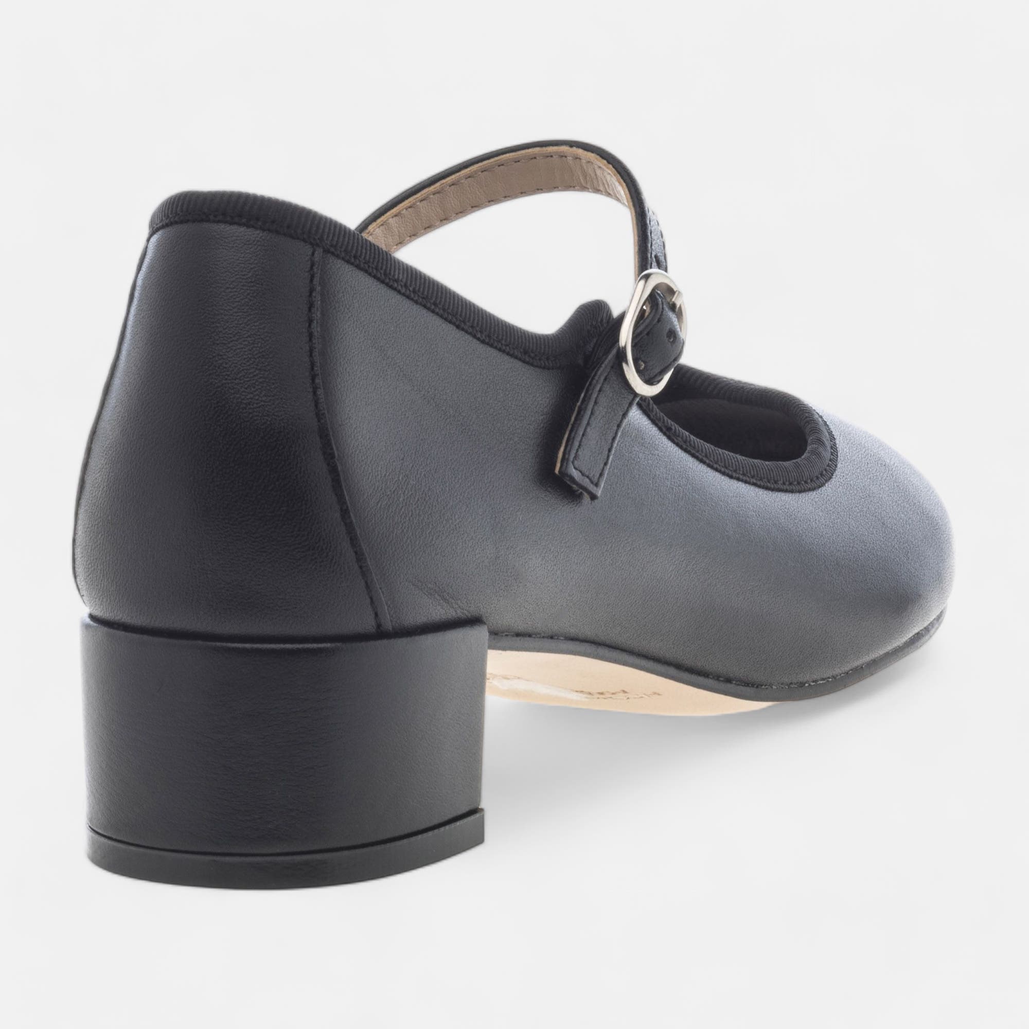 Escarpins Femme en cuir noir