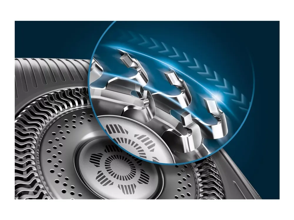 Philips SHAVER Series 8000 S8697 - Shaver - trådløs - mørk krom