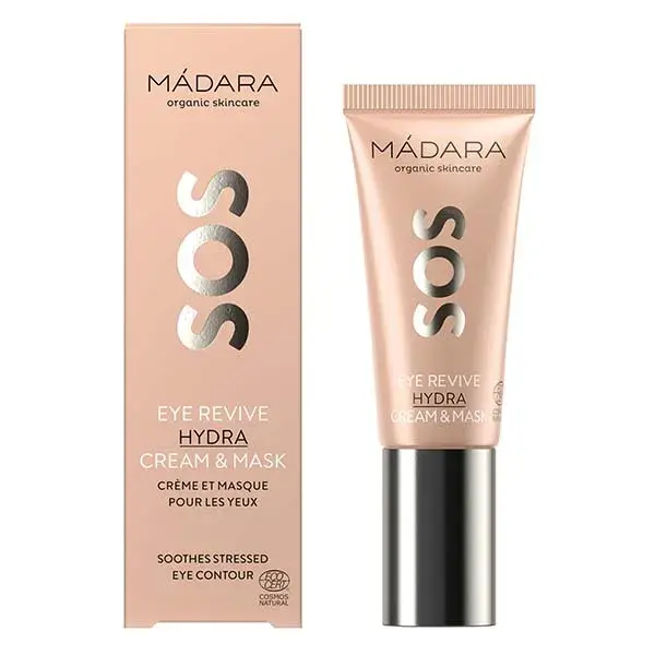 Creme Hidratante para Olhos SOS e Máscara Revitalizante para Olhos da Madara Cosmetics 20ml