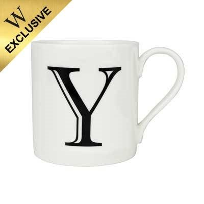 Waterstones Letter Mug Y