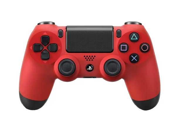 Sony DualShock 4 - Gamepad - trådløs - Bluetooth - magma (rød) - for Sony PlayStation 4