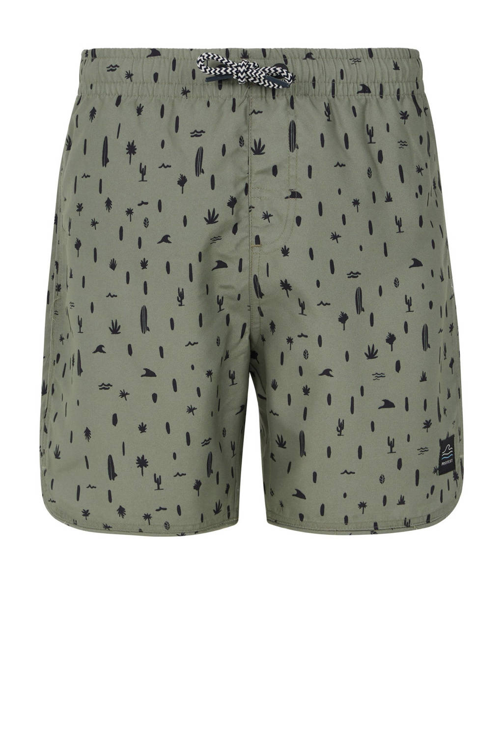 zwemshort PRTSAUL JR groen