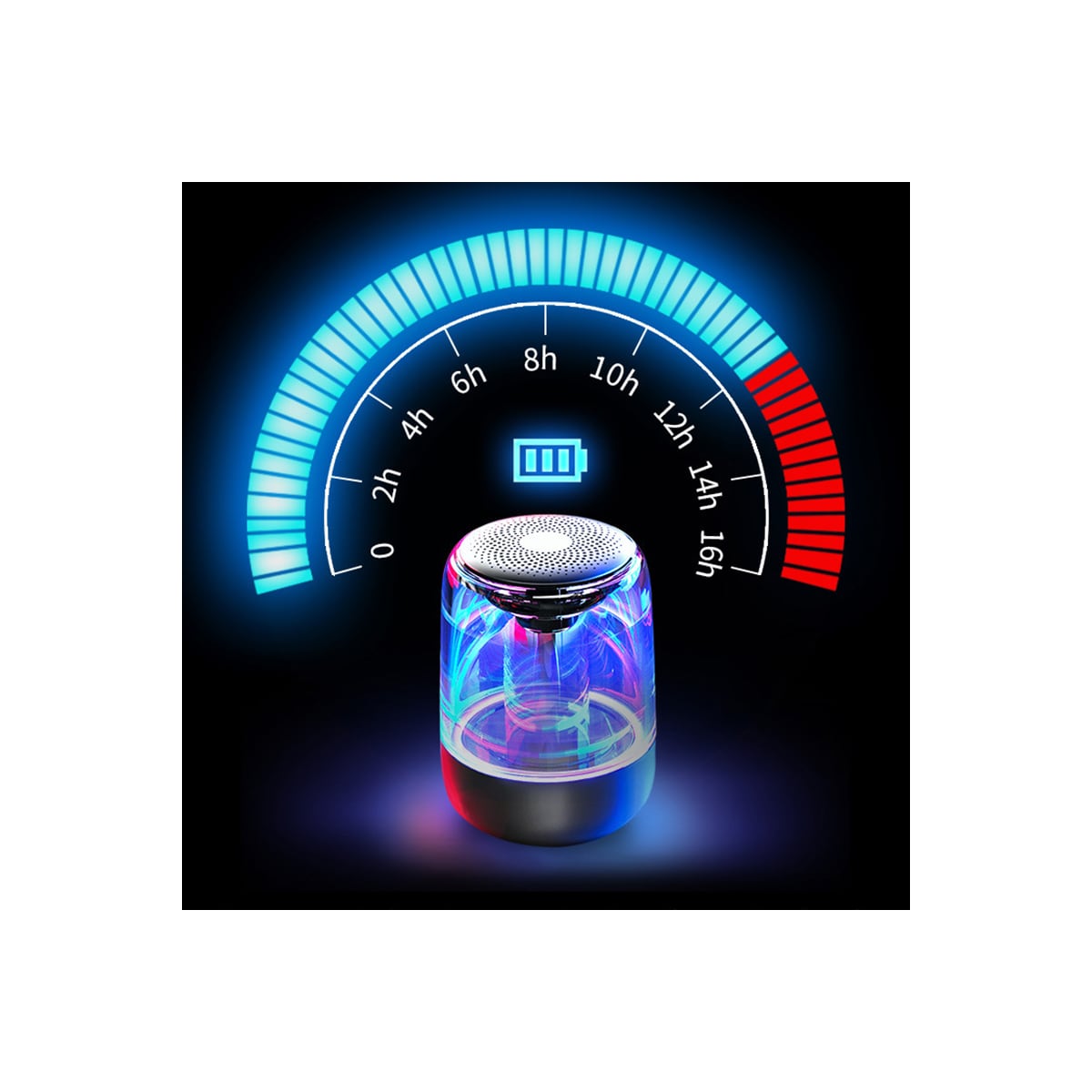 Bluetooth-høyttaler Sort