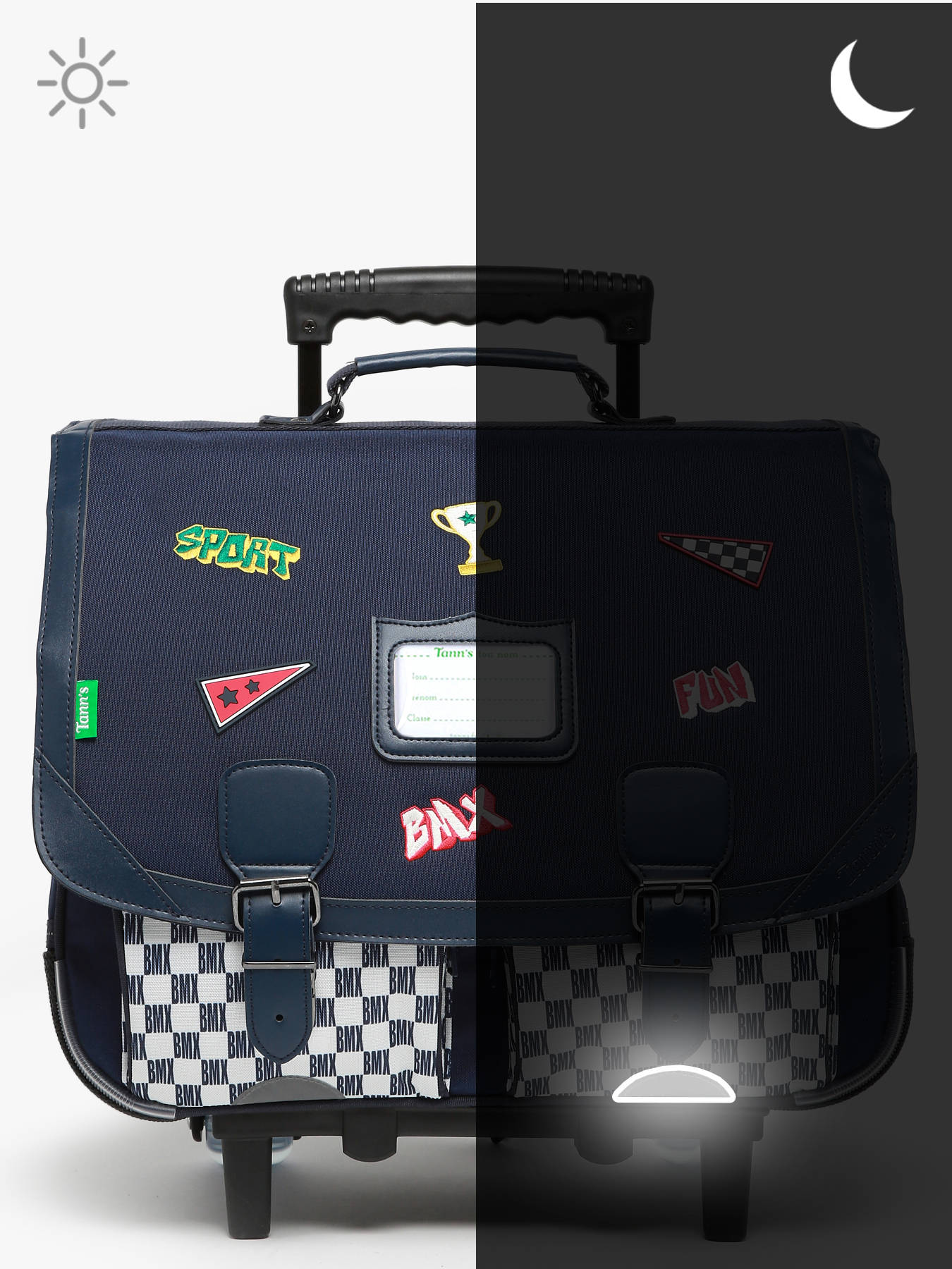 Cartable  roulettes TANN'S