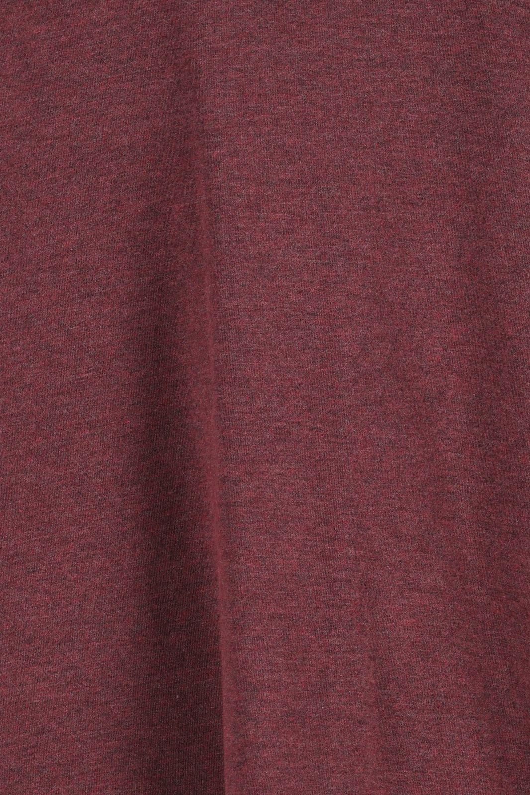 Donkerbruin melange raglan T-shirt
