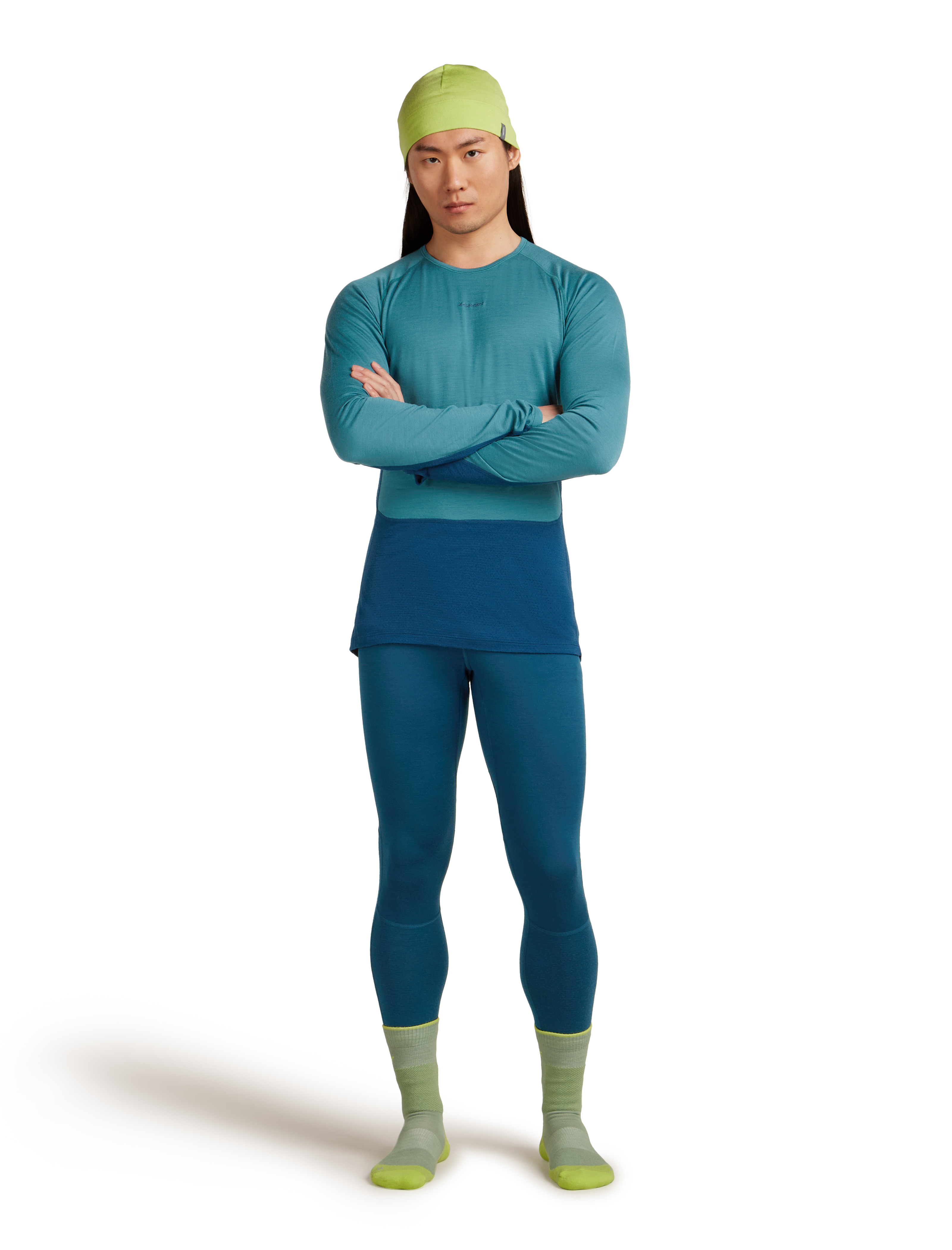 M Merino 200 ZoneKnit LS Crewe