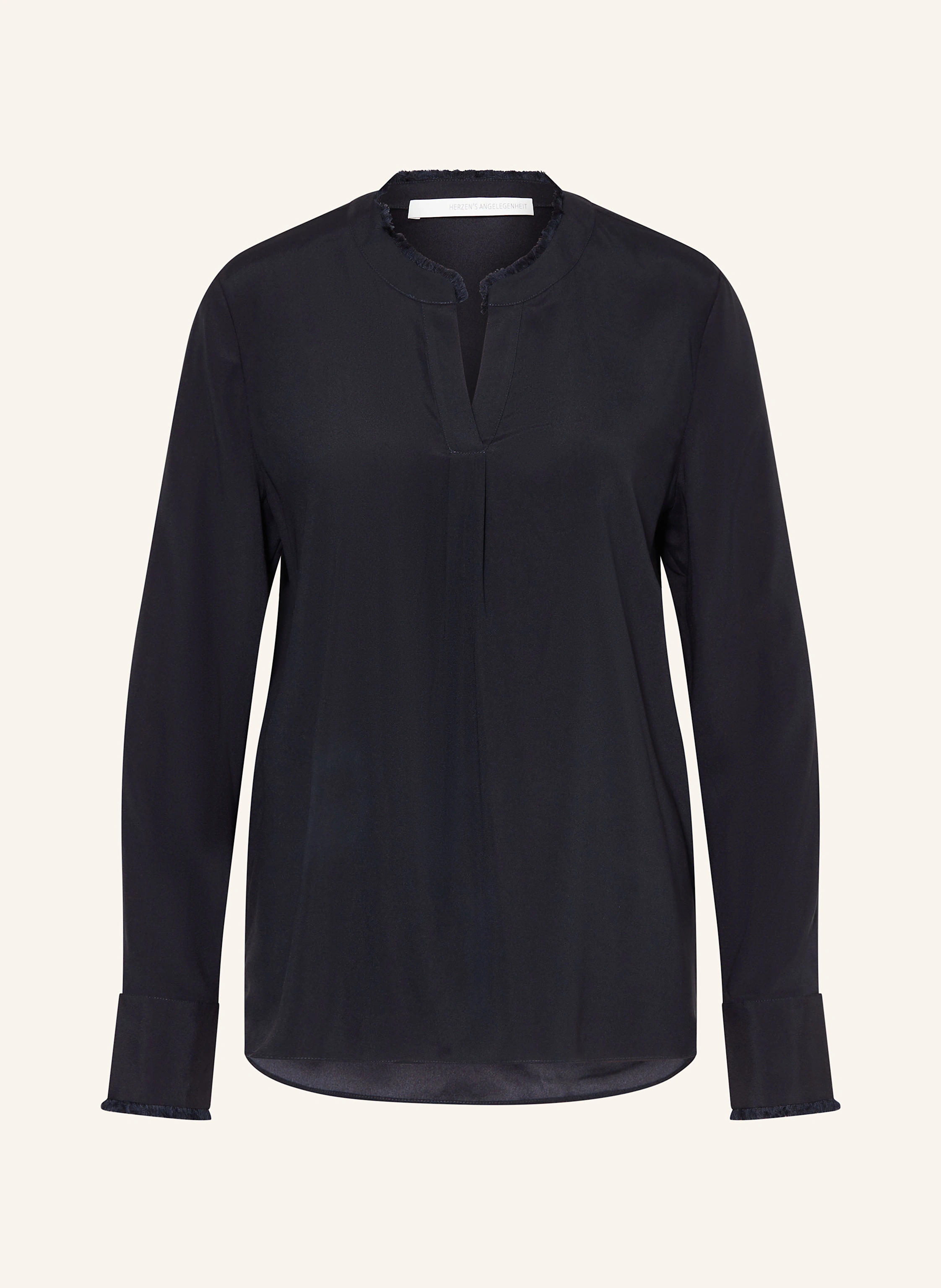 HERZEN'S ANGELEGENHEIT Blusenshirt aus Seide