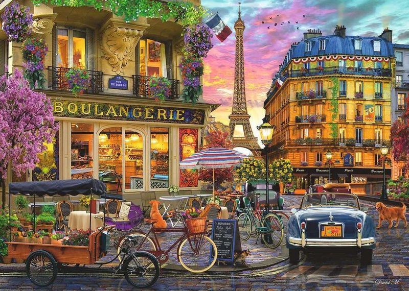 Ravensburger - Parijs Bij Zonsopgang - Puzzel - 1000 Stukken