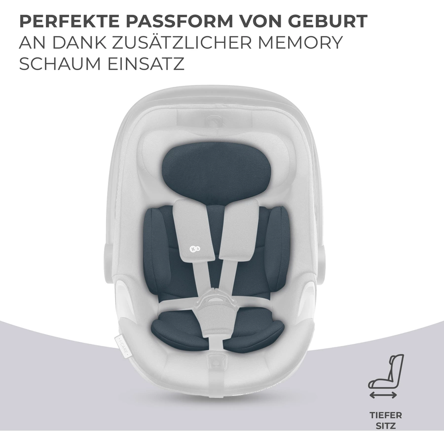Kinderkraft Autokindersitz I CARE i Size 40 bis 87 cm graphite black