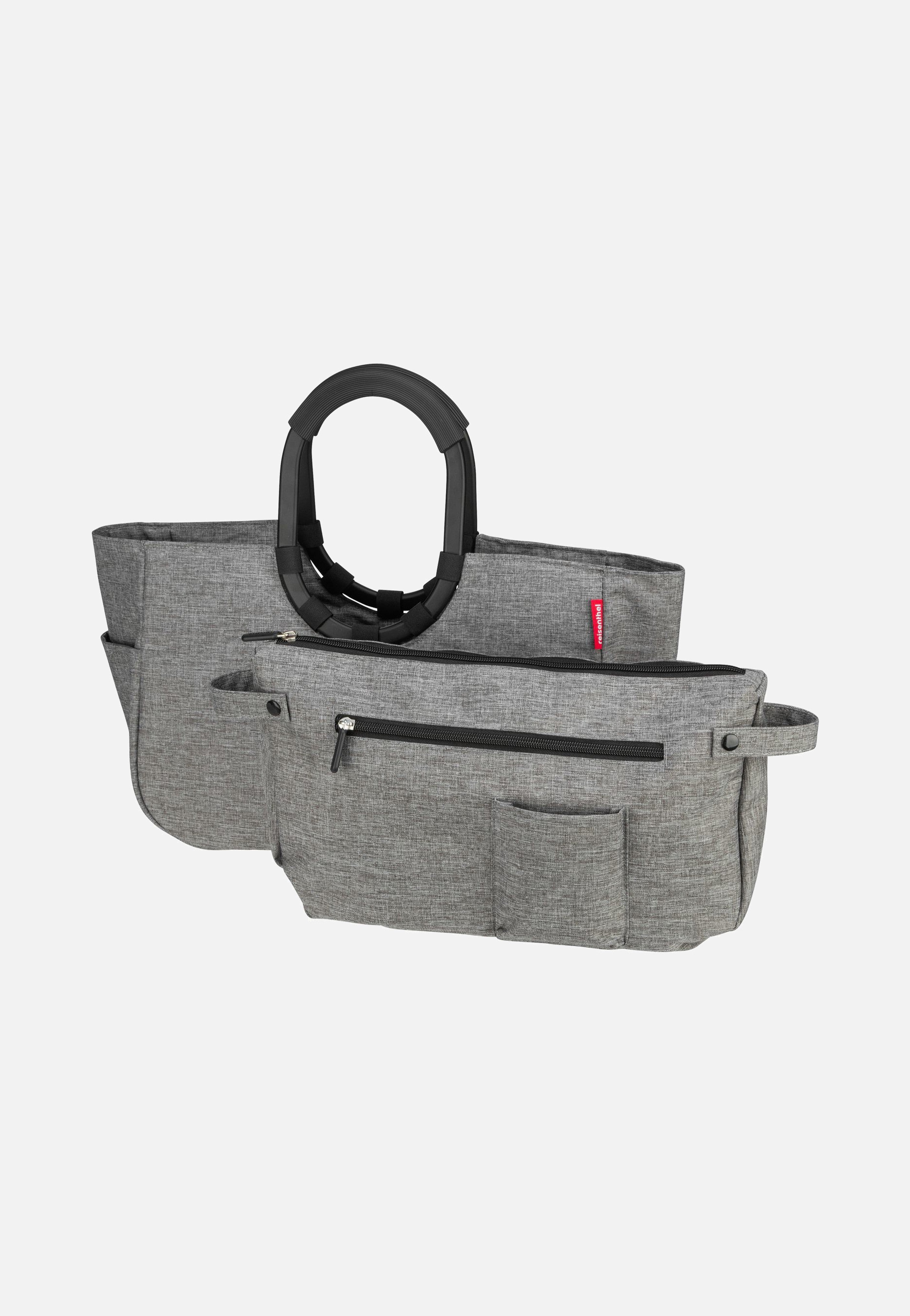 loopshopper M frame Twist Silver - Einkaufskorb
