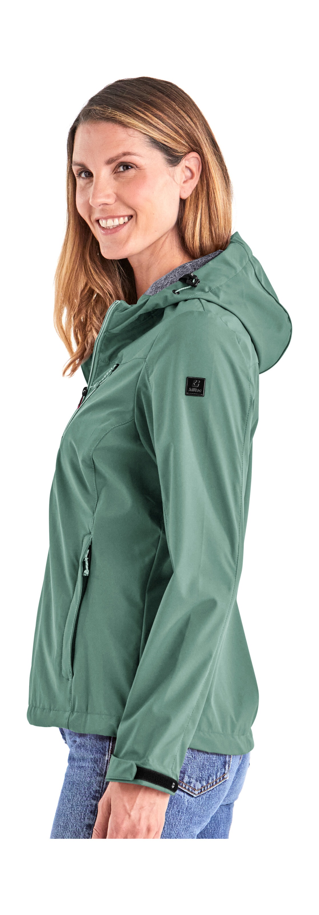 Killtec Softshelljacke »KOS 89 WMN SFTSHLL JCKT« Damen Softshelljacke: Wind-und wasserdicht, atmungsaktiv, PFAS-frei