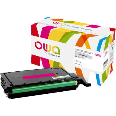 Cartouche laser compatible Samsung CLT-6092S - magenta - Owa K15721OW