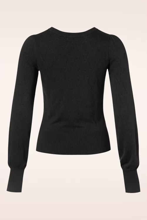 Banned Retro Ruth jumper in zwart