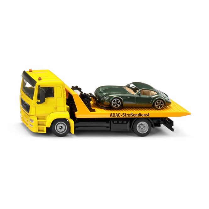Siku Super 2722 - MAN Abschleppwagen ADAC mit Wiesmann GT4