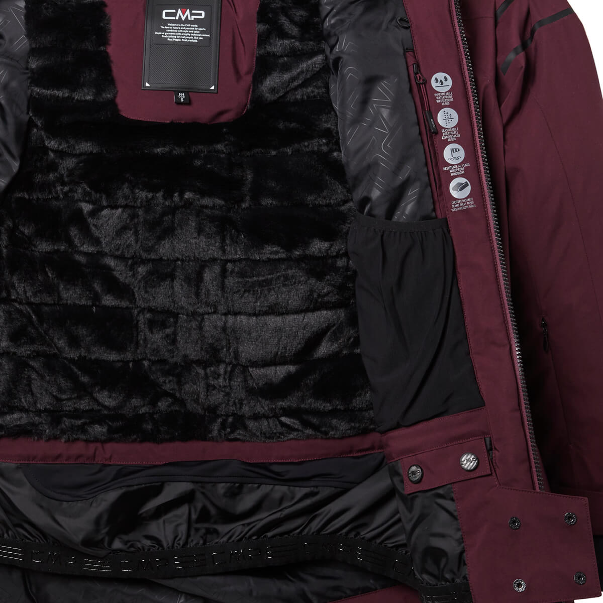CMP Twill Skijakke Dame