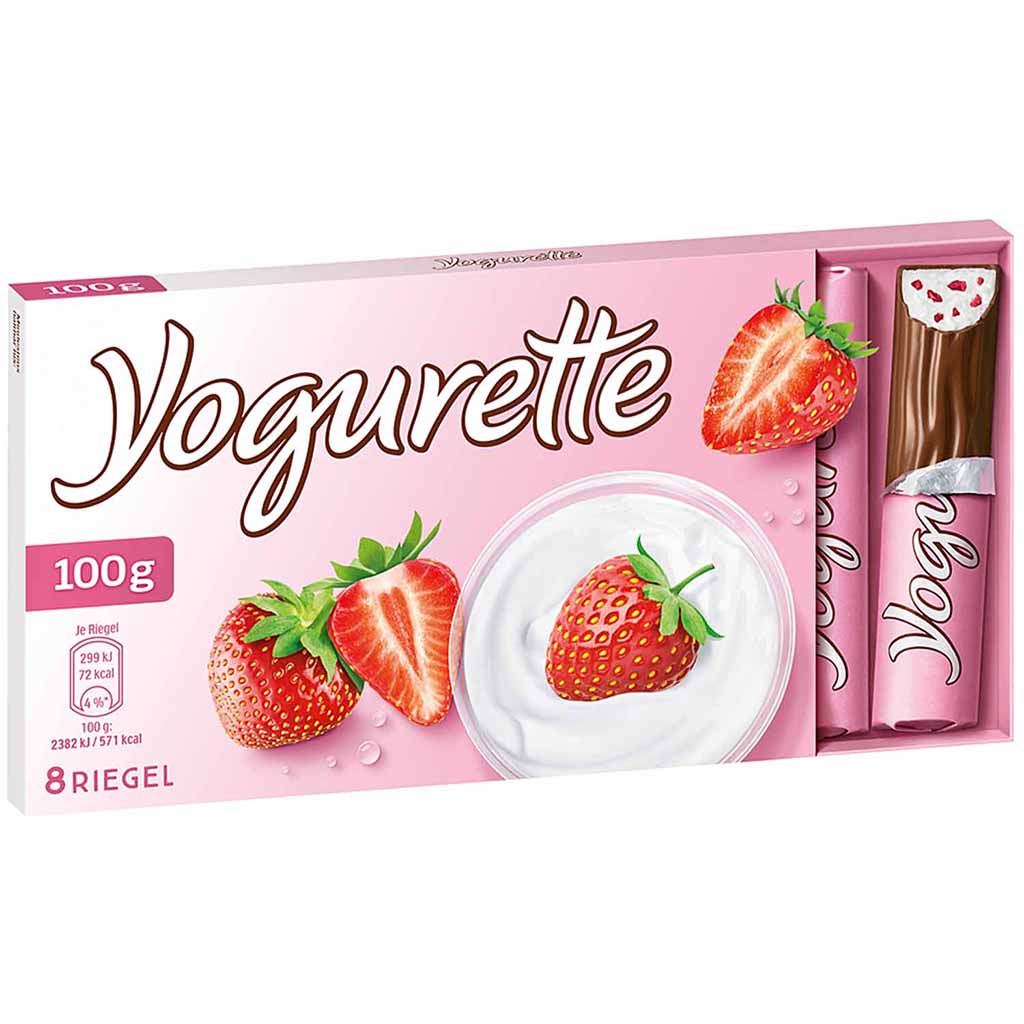 Yogurette Schokolade 10x 100g=1000g MHD:26.3.25