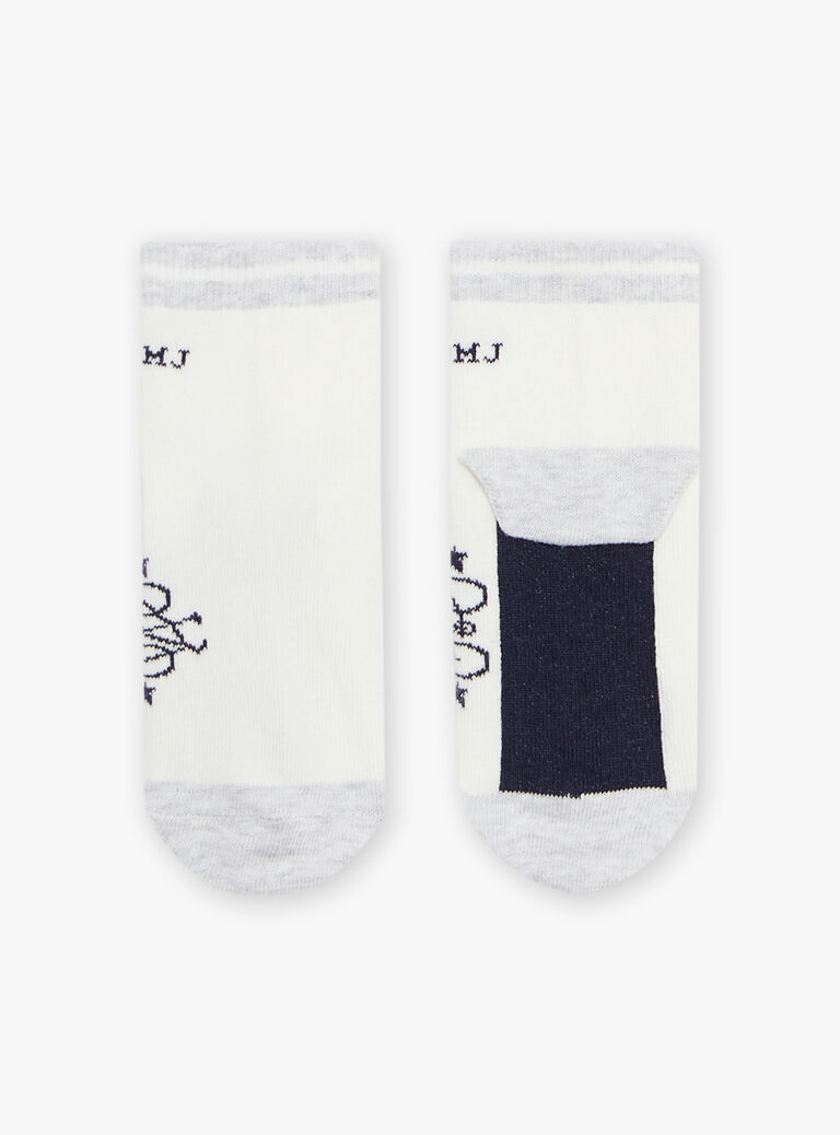 Lot de 3 chaussettes basses assorties