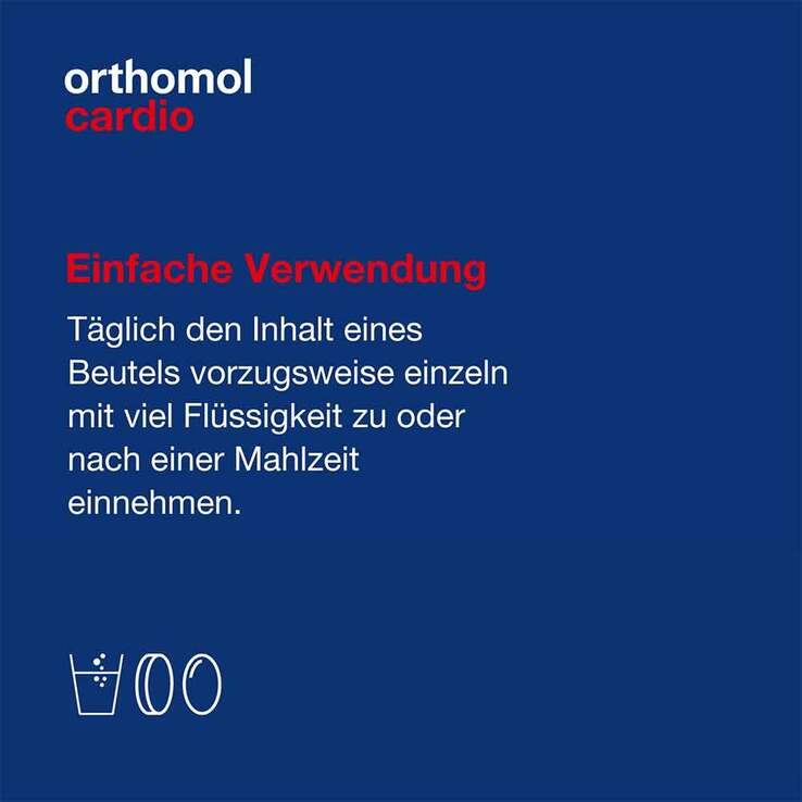 Orthomol Cardio Granulat / Kapseln 30 Kombipackung, 1 St