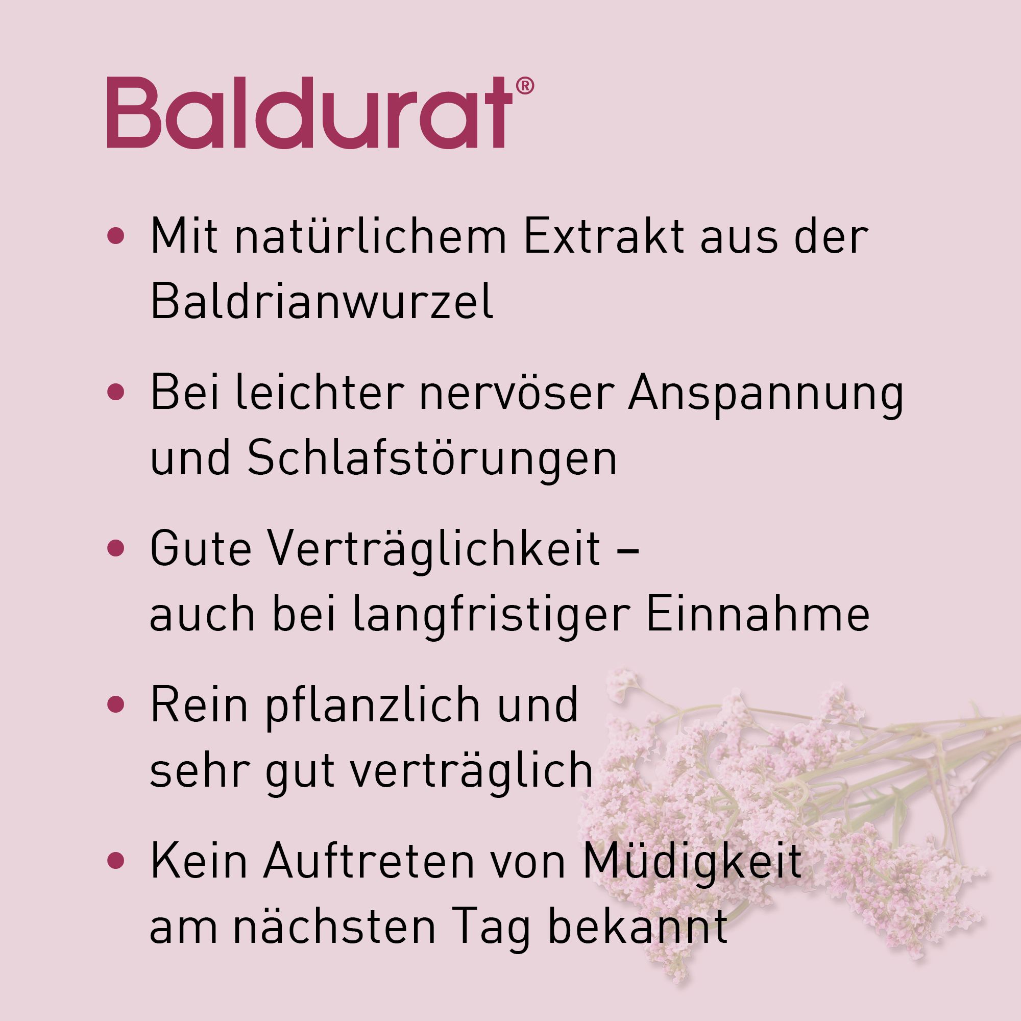 Baldurat bei Schlafstörungen