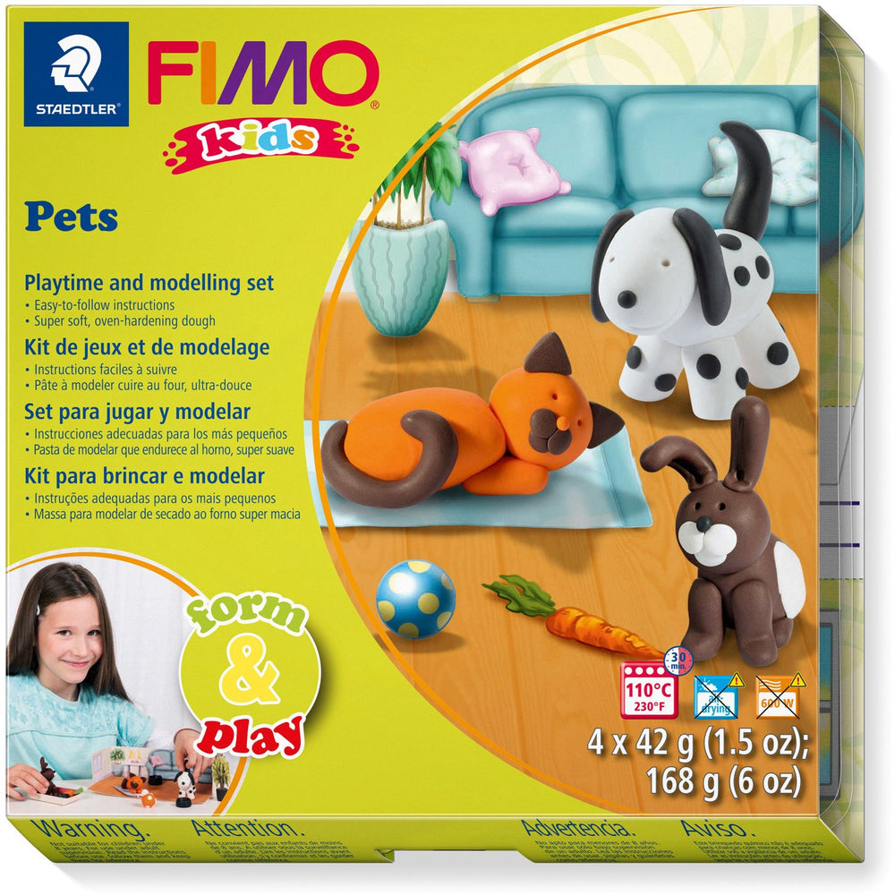 Køb Staedtler Modellervoks Fimo Kids Pets