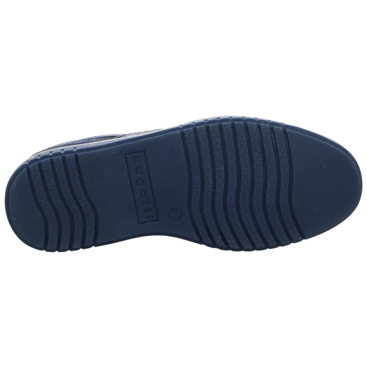 BUGATTI SHOES Halbschuhe Sneaker Blau Leder
