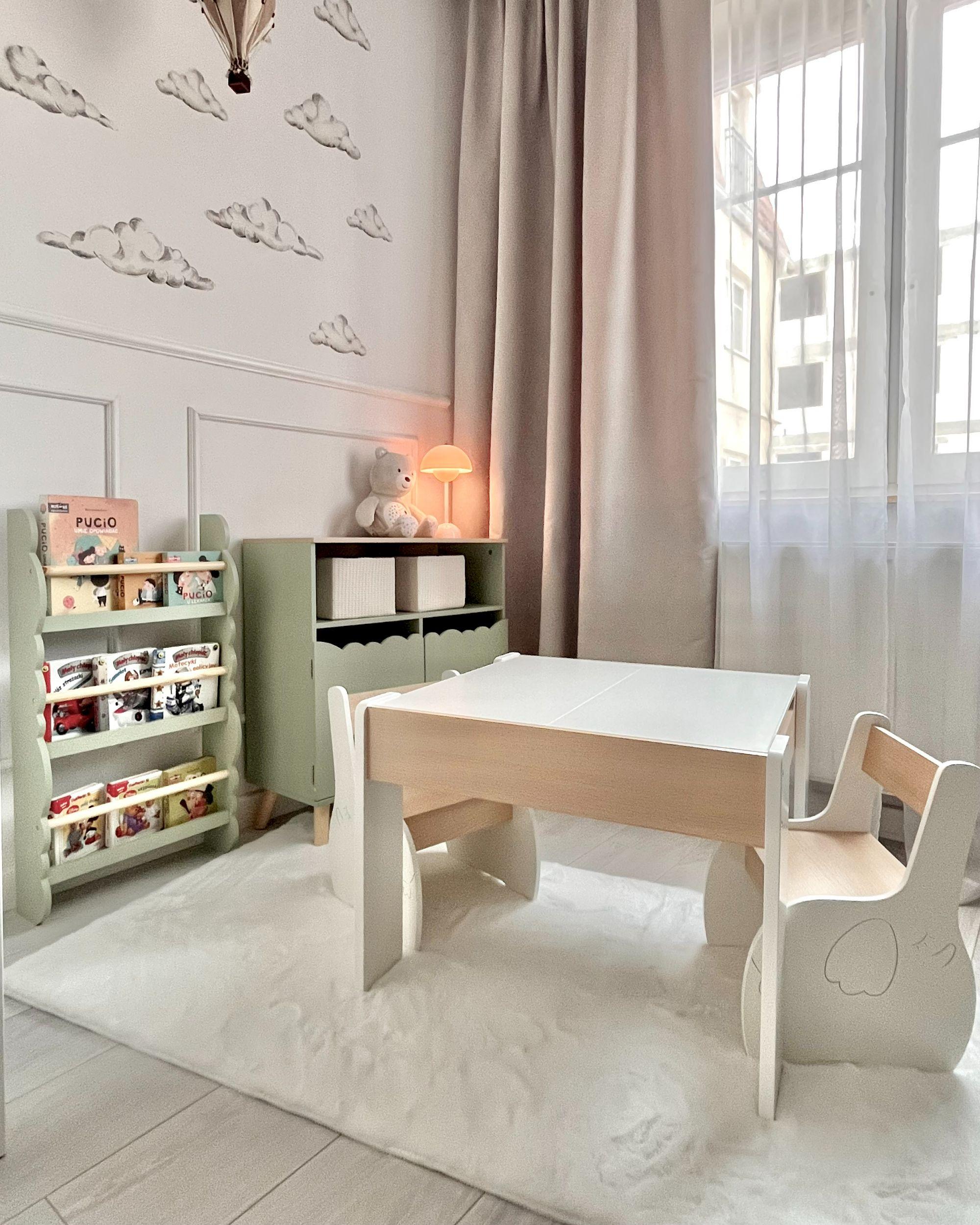 Kindertafel met stoelen LOYD Wit