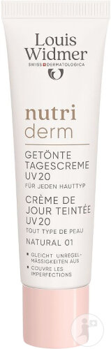 Louis Widmer Nutriderm Crème De Jour Teintée IP20 Naturel 01 Tube 30ml