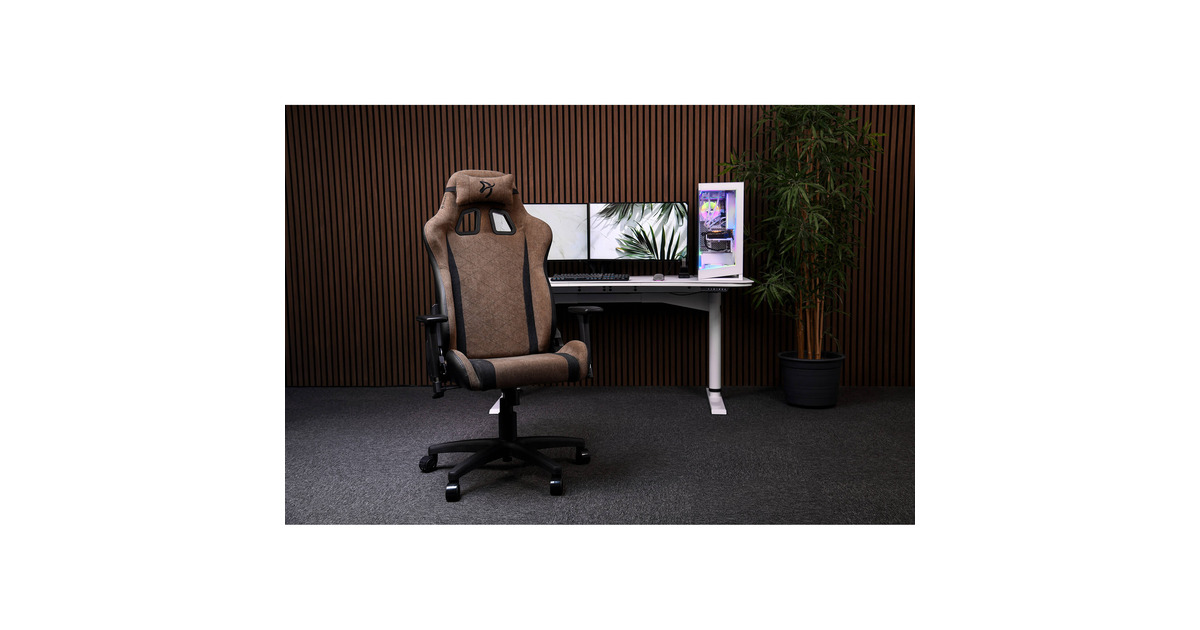 ArozziAvanti Soft Fabric - Brown gamestoel  (Bruin)