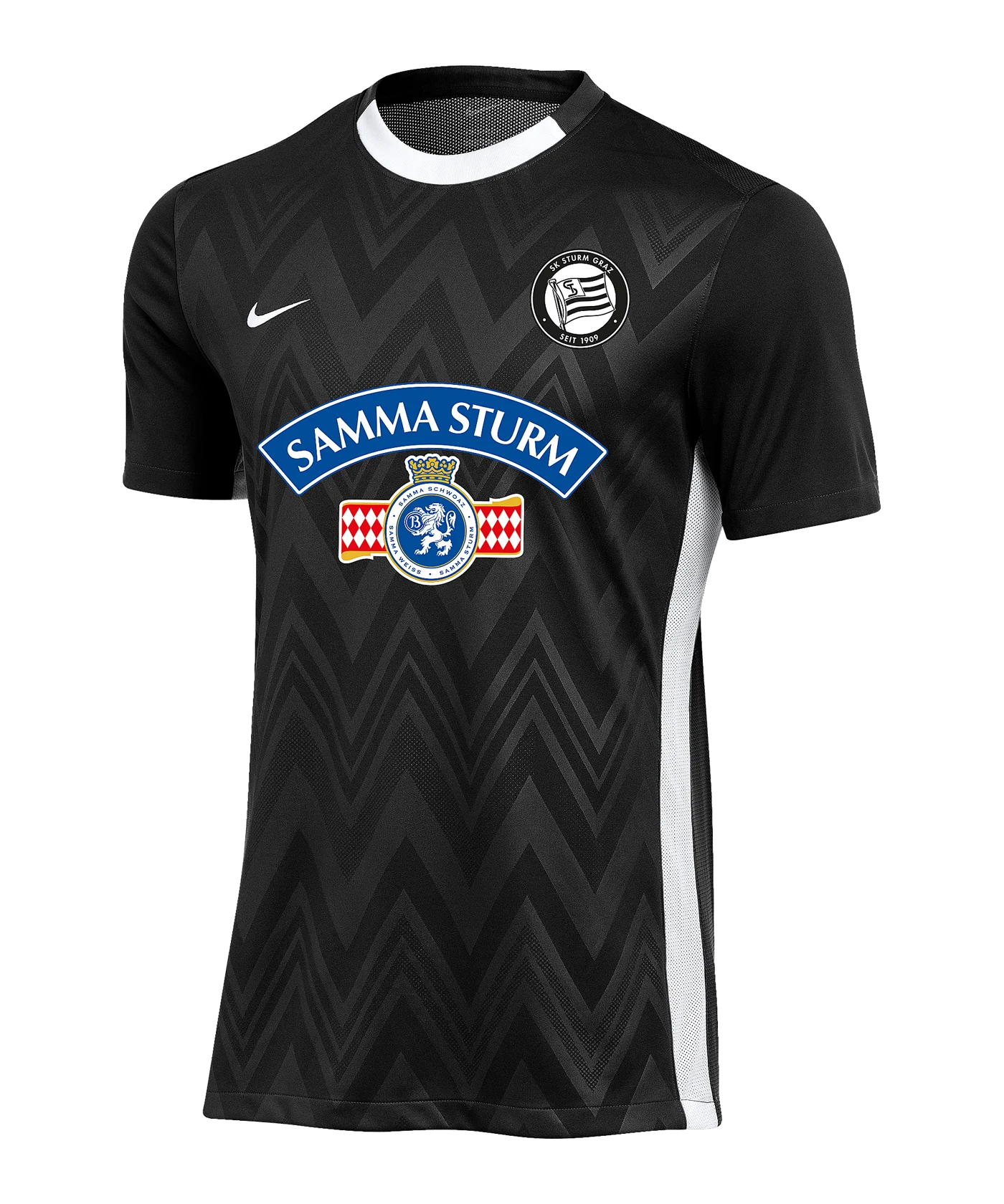 Nike Sturm Graz Trikot Away 2024/2025 Kids Schwarz F010