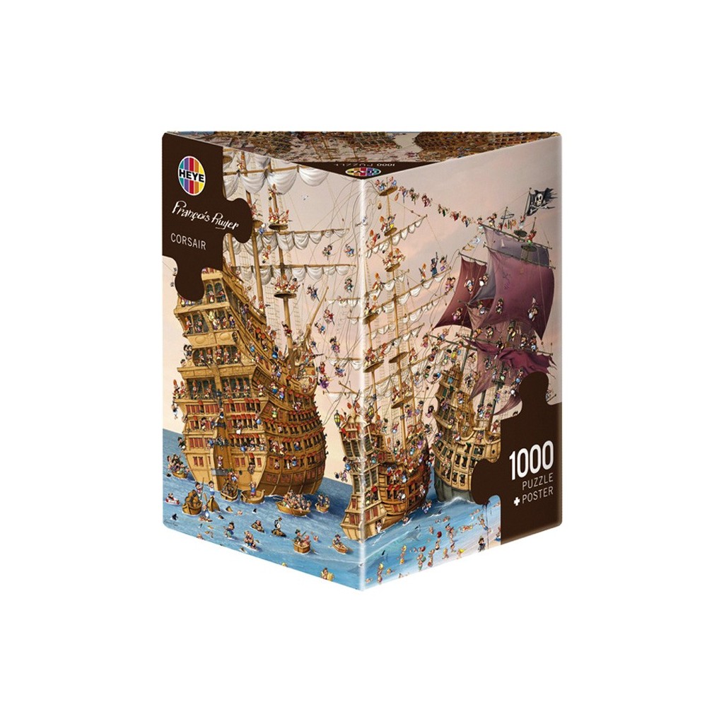 Puzzle - Corsair de François Ruyer - 1000 Pièces
