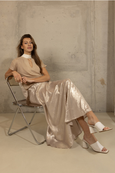 Kimara beige dames rok