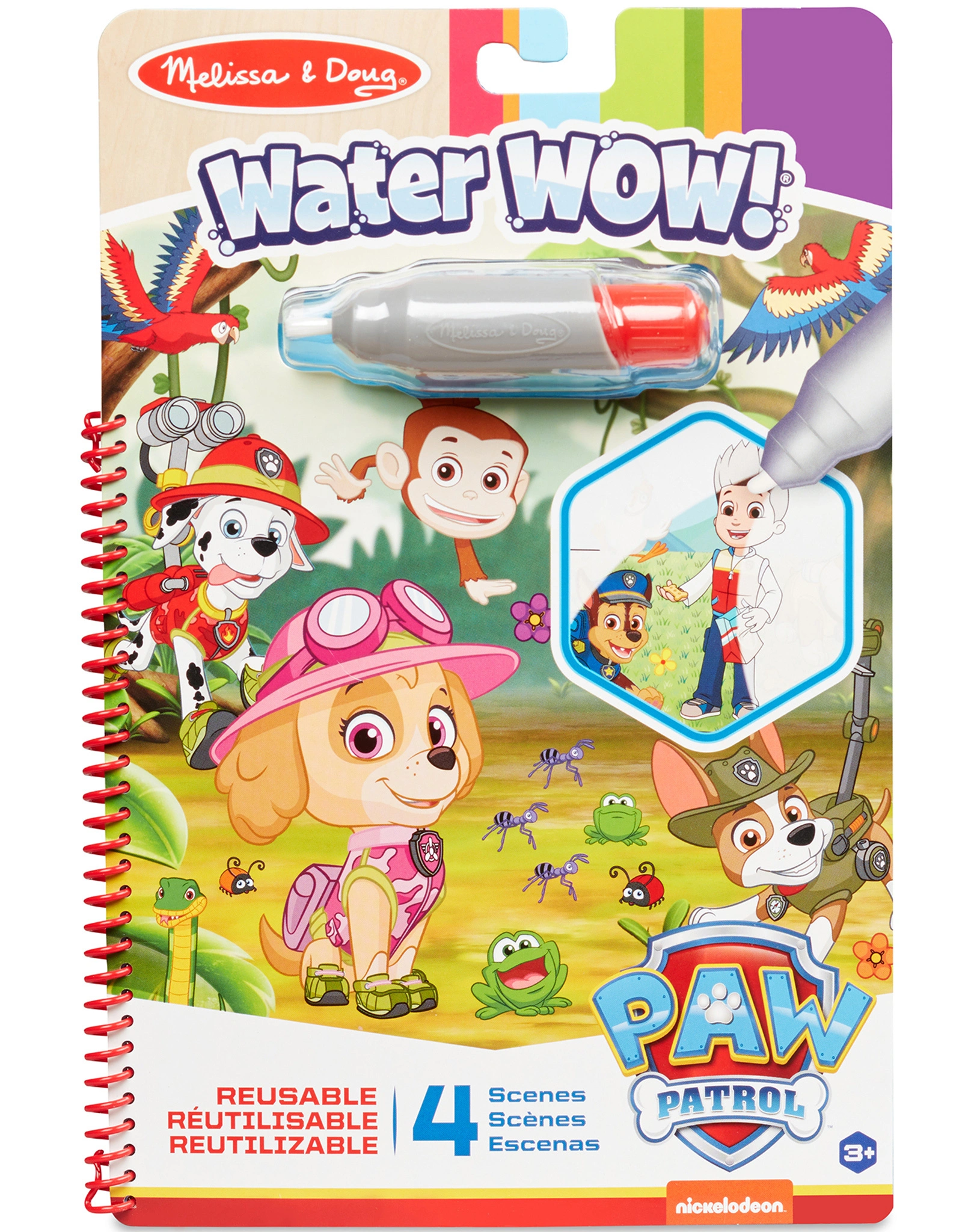 Malblock PAW PATROL - SKYE mit Stift