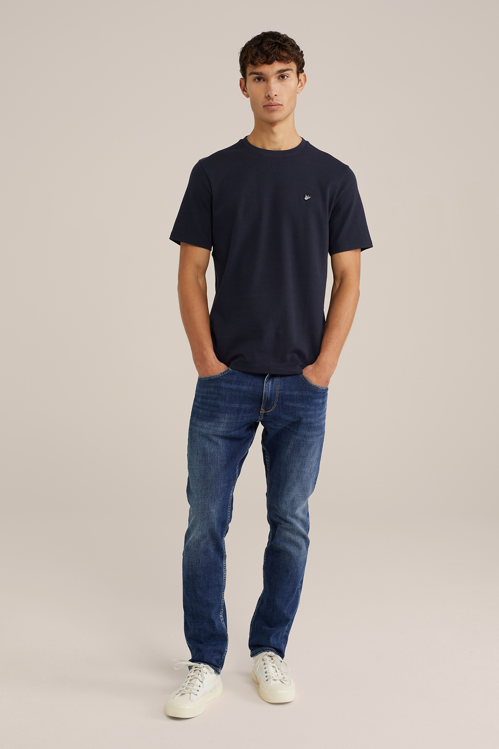 T-shirt Fundamentals Donkerblauw