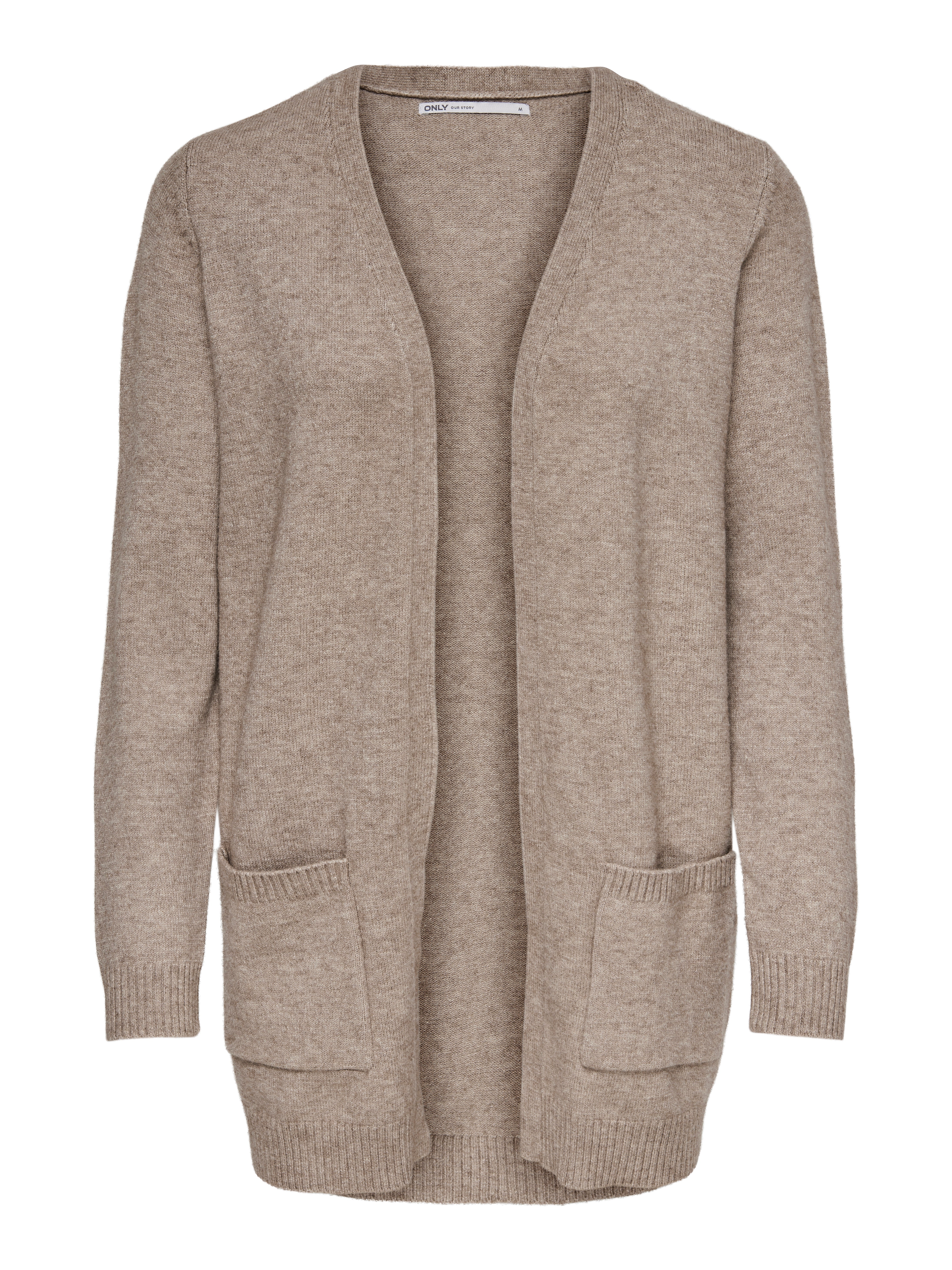 ONLLESLY Strickjacke Beige