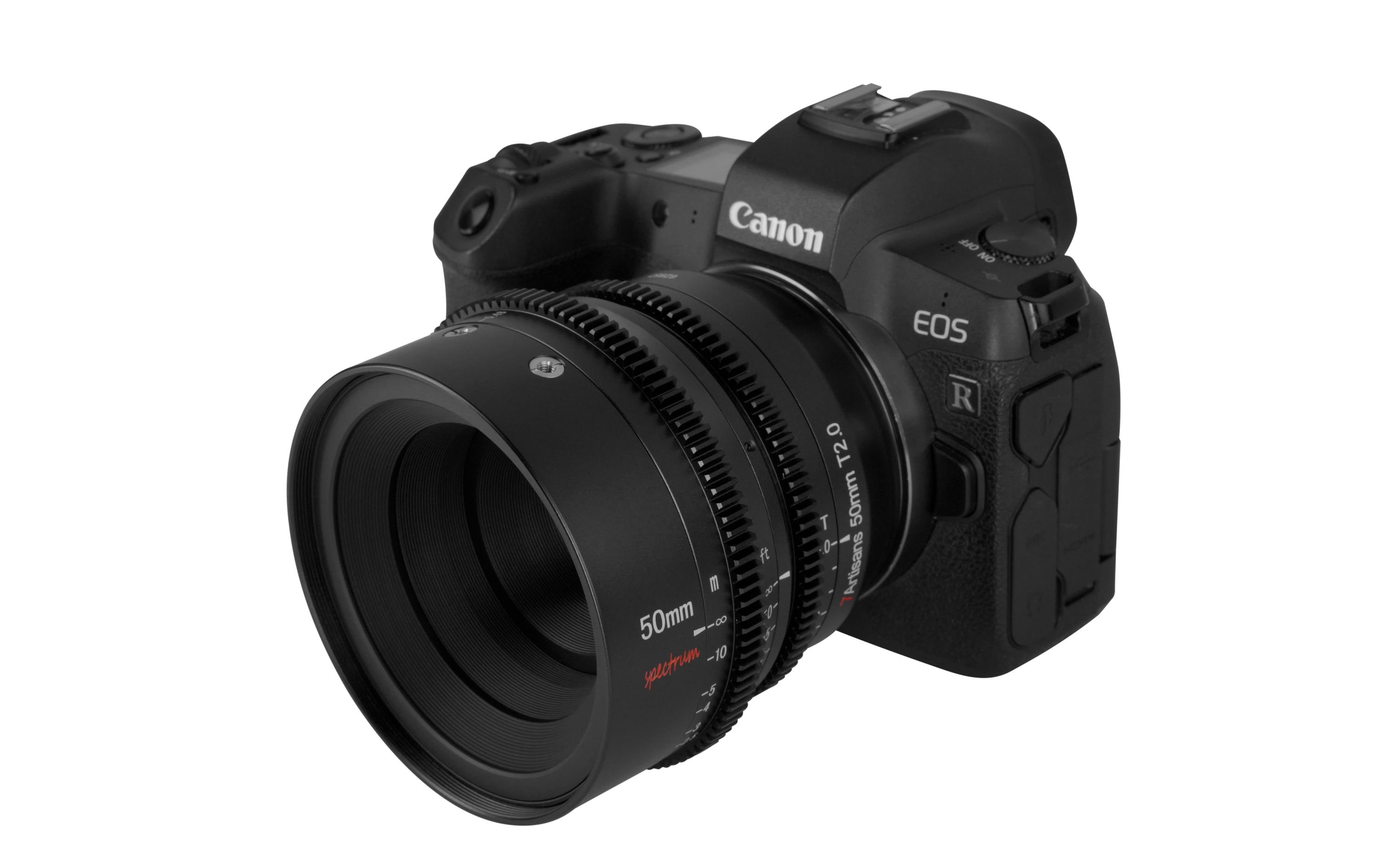 Festbrennweite 50mm T2.0 – Canon RF<br>Vollformat Filmobjektiv für spiegellose Kameras