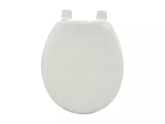 Abattant wc MDF Blanc - Charnières PS MSV